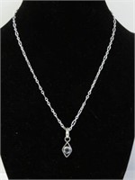 Sterling Silver Necklace-Suggested $120,