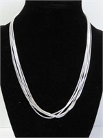 Sterling Silver Chain  PKG-5(21gms). Approx
