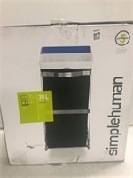 SIMPLEHUMAN PULL OUT RECYLER 35L
