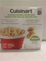 CUISINART COLLAPSIBLE MICROWAVE POPCORN MAKER