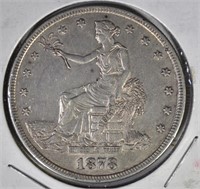 1878-S TRADE DOLLAR  AU