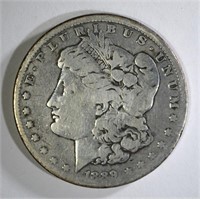 1889-CC MORGAN DOLLAR VG/F
