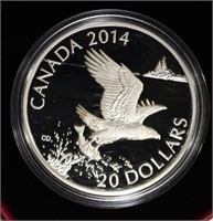 2014 ROYAL CANADIAN MINT "BALD EAGLE"