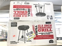 New charcoal grill
