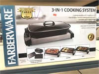 Farberware 3in1 cooking system used working