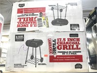 New charcoal grill