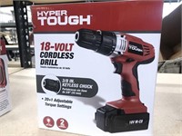 18 volt cordless drill new condition