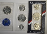 2 1776-1976 SILVER UNCIRCULATED SETS (U.S. BICENTE