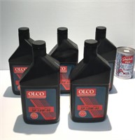 Lot de 5x1 litres d'huiles OLCO 15W40