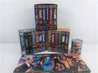 23 cassettes VHS de James Bond