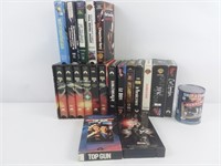 20 cassettes VHS dont Star Trek