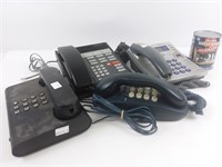 4 téléphones - 4 touch tone phones