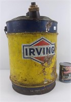 Bidon en métal Irving metal canister
