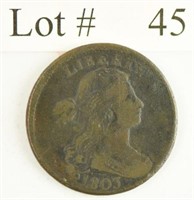 Lot #45 - 1803 Drapped Bust Large Cent Sm Date