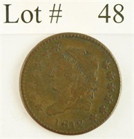 Lot #48 - 1812 Classic Head Large Cent