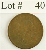 Lot #40 - 1794 Liberty Cap Large Cent