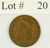 Lot #20 - 1825 Classic Head 1/2 Cent