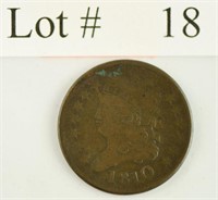 Lot #18 - 1810 Classic Head Half Cent