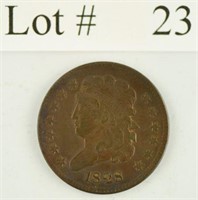 Lot #23 - 1828 Classic Head 1/2 Cent