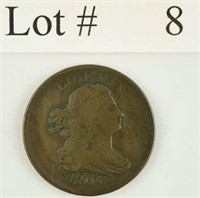 Lot #8 - 1805 Drapped Bust 1/2 Cent