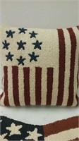 Patriotic pillow and rug new
