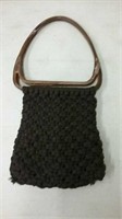 Crochet purse and beaded purse