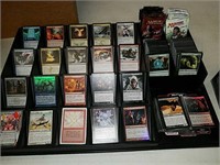 Roughly 700 Magic the Gathering cards