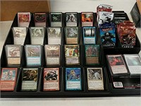 Roughly 700 Magic the Gathering cards