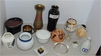 Indian Brass Vase Lot