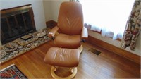 Danish Leather Chair 1