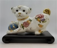 1987 Franklin Mint The Imperial Puppy of Satsuma
