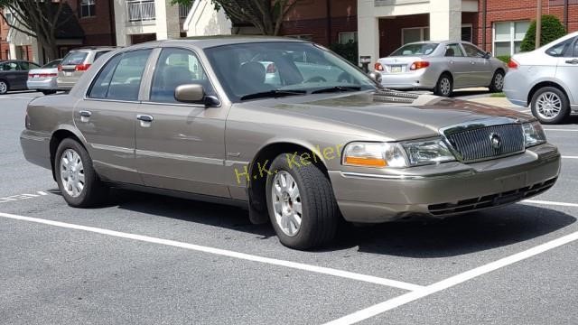 Beautiful 2003 Mercury Grand Marquis Online-Only Auction