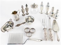 Group of Sterling Tableware