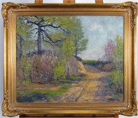 Homer G Davisson 18x22 O/B "Spring Green"