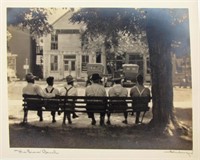 Frank Hohenberger Photo, "The Liar's Bench"