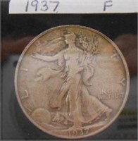 1937 Walking Liberty Half Dollar
