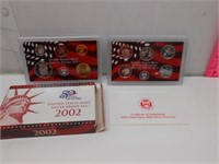 2002 United States Mint Silver Proof Set