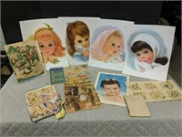 Lot of Vintage Children's Books & Photos