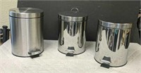 BR- 3 Stainless Steel Garbage Cans