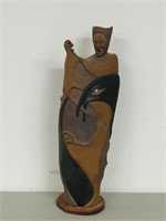 Ceramic statue - Falconer