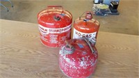 (3) Steel Gas Cans