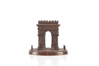 Grand Tour bronze of the Arc de Triomphe