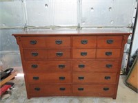 10 Drawer Dresser 68.5 x 18 x 47