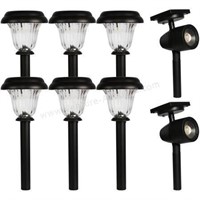 Mainstays 8pc Solor LED Multi-Pack
