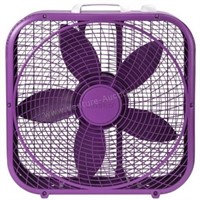 Lasko Cool Colors 20" Box Fan, Purple