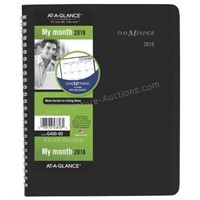 2018 At-A-Glance DayMinder Monthly Planner, 12