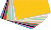 Pacon Scrapbook Paper, 20 Colors, 12" x 12", 160
