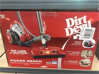 Dirt Devil vacuum used working