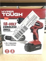 18 volt cordless drill working with charger