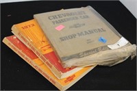 SELECTION OF CHEVEROLET BOOKS